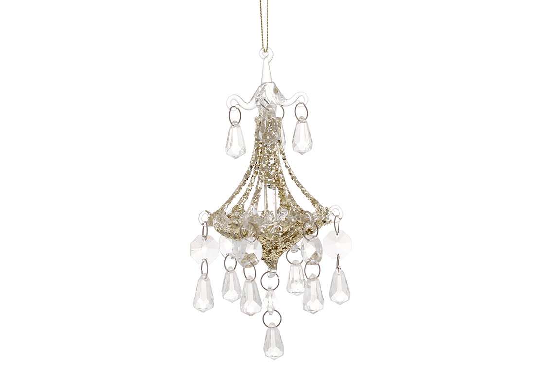 Glass Chandelier ornament