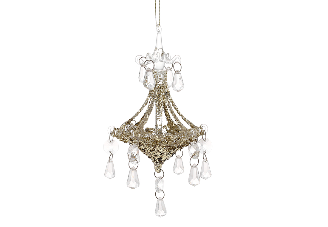 Glass Chandelier ornament