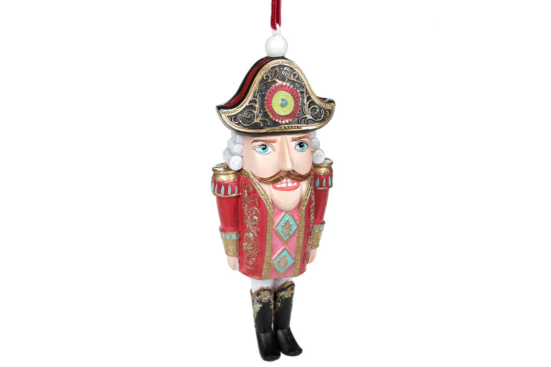 Nutcracker in Baroque style ornament