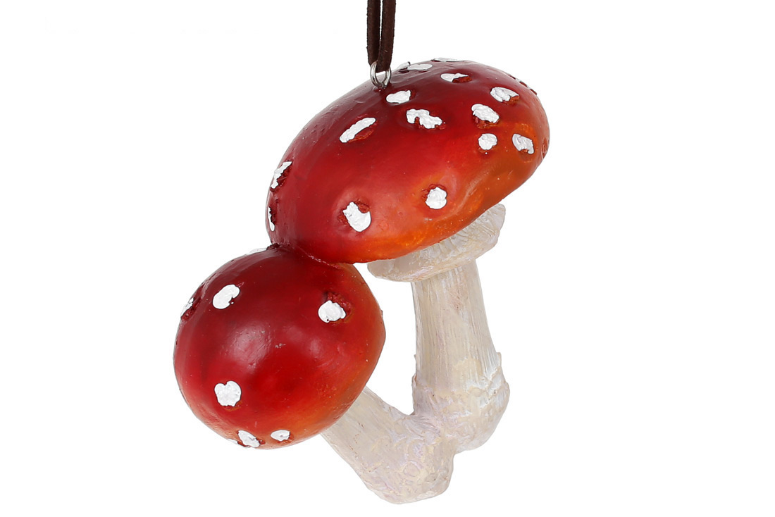 Mushroom ornament