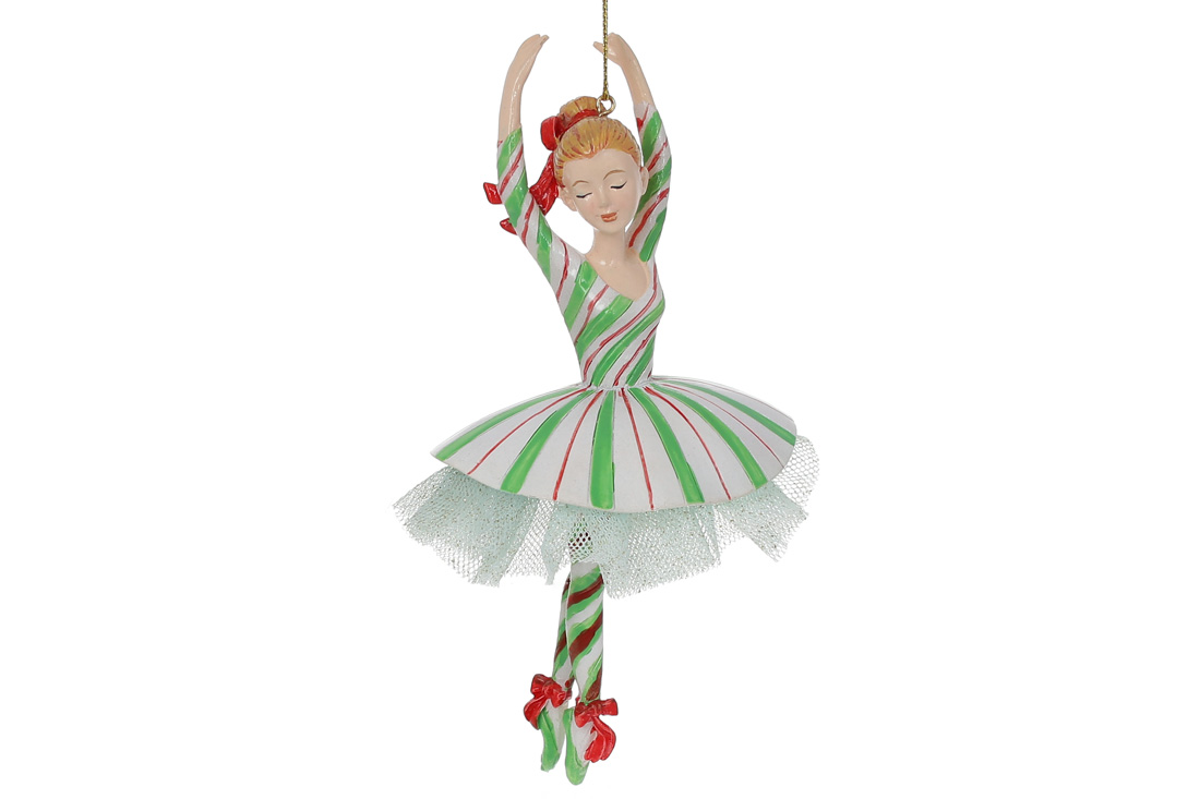 Caramel Ballerina ornament