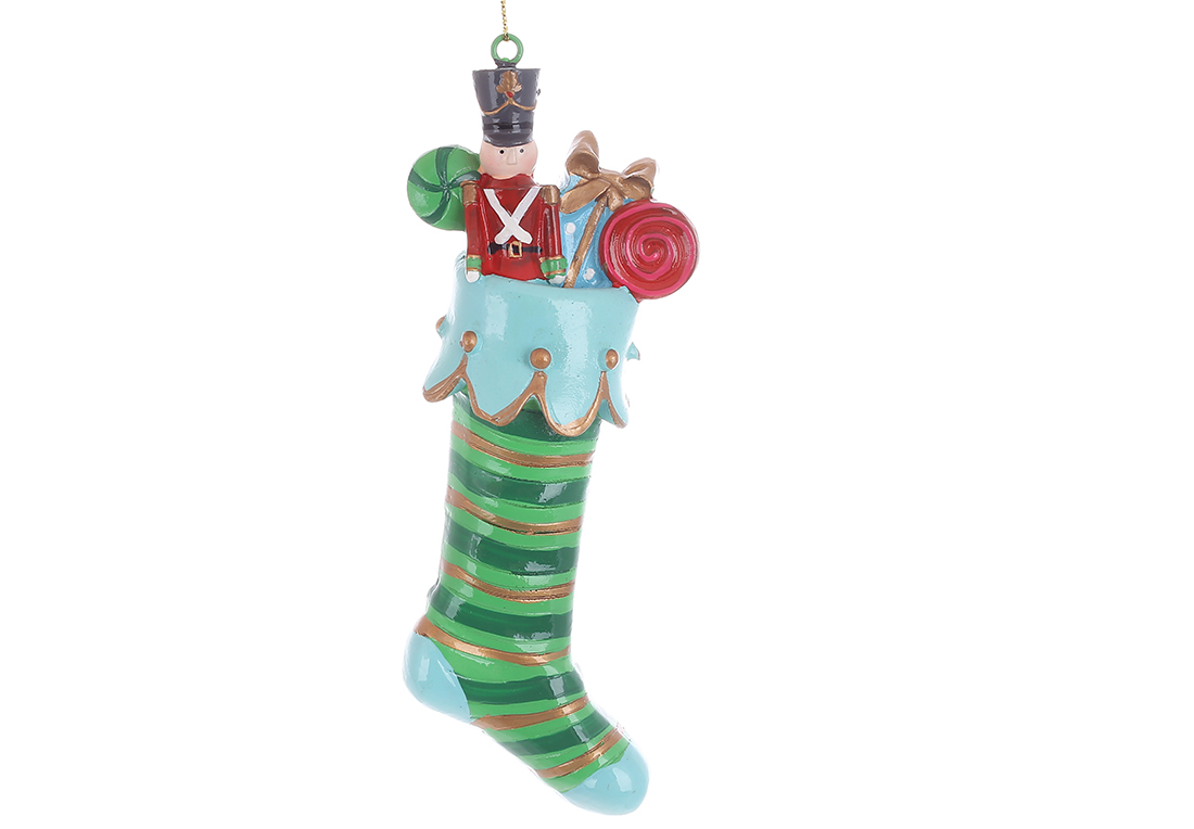 Boot with gifts ornament