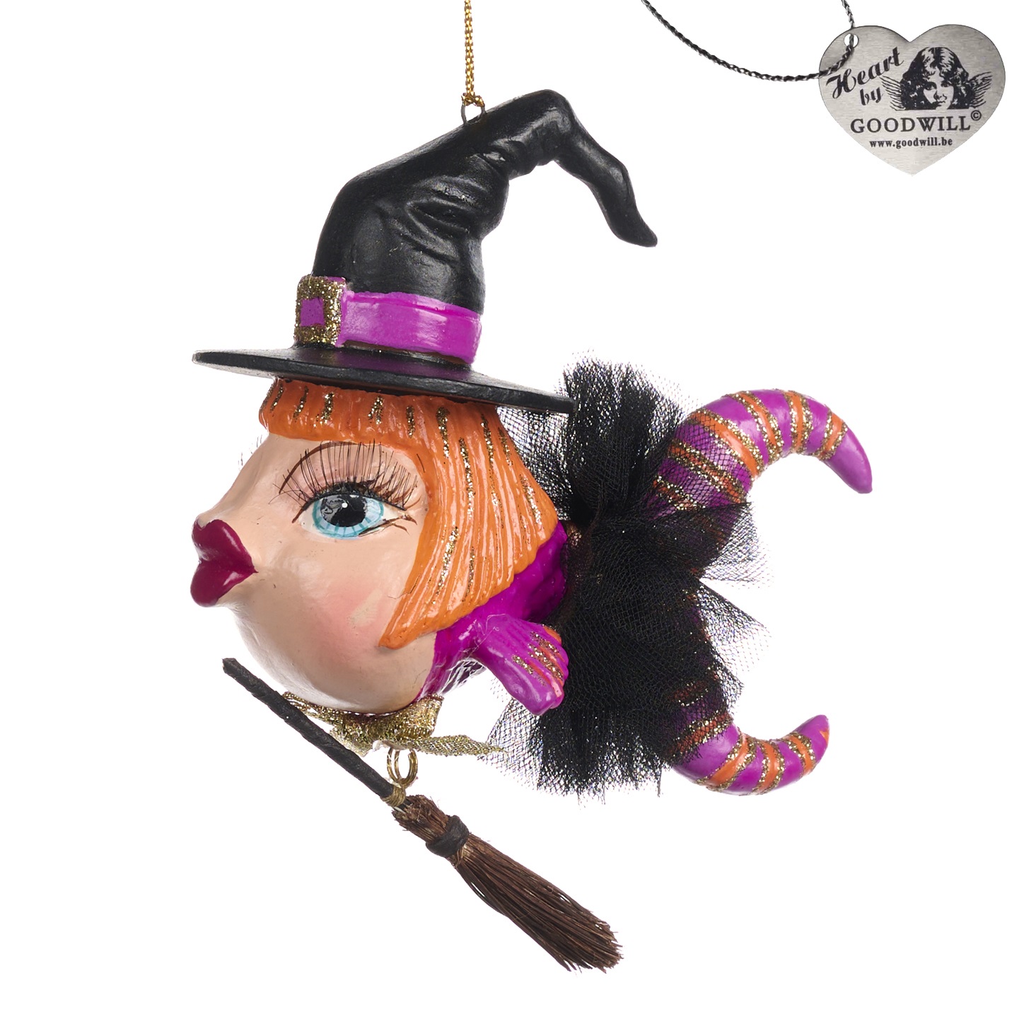 Dress to impress Witch fish ornament