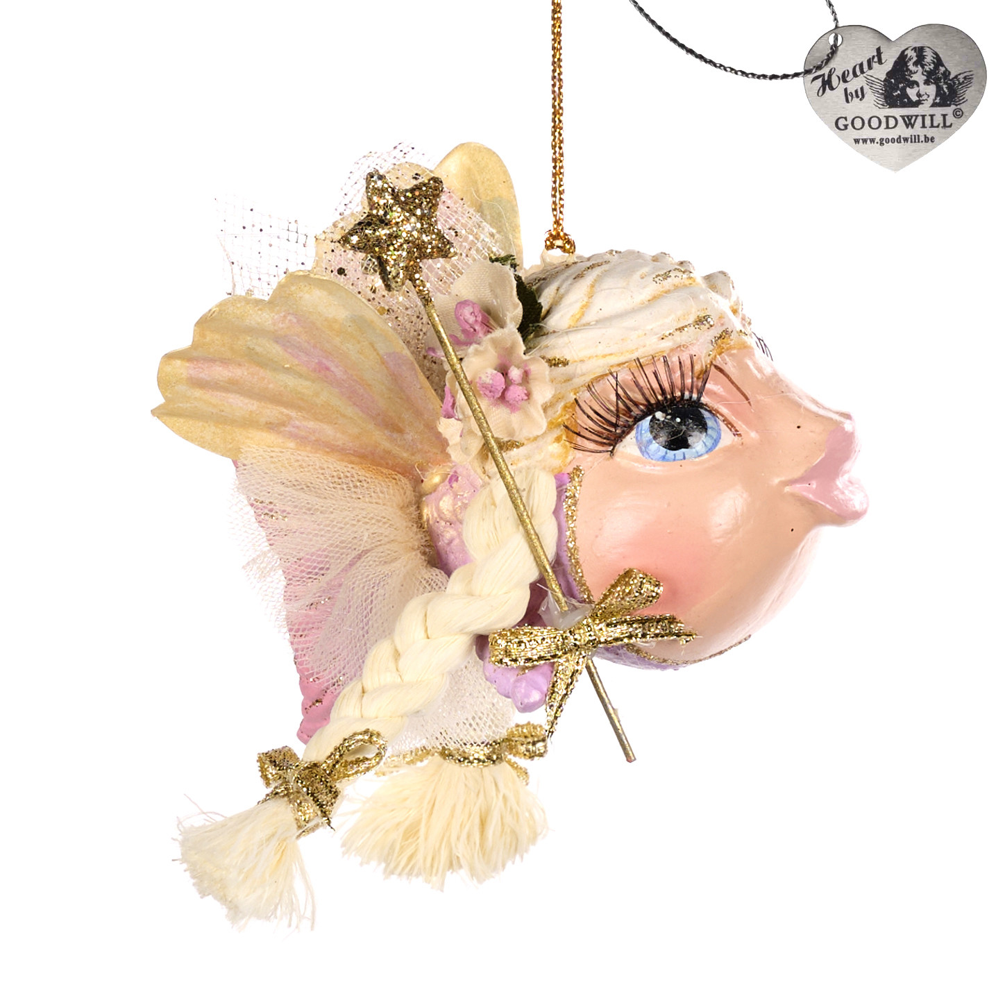 Dress to impress fairy fish ornament