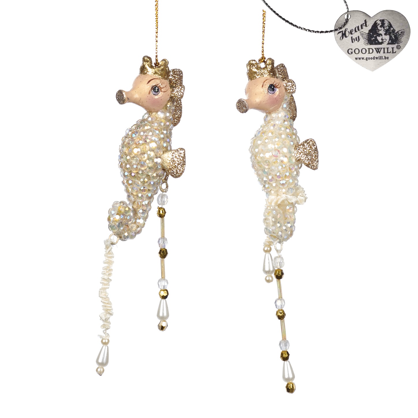 Jewel of sea seahorse dangle ornament ASS/2