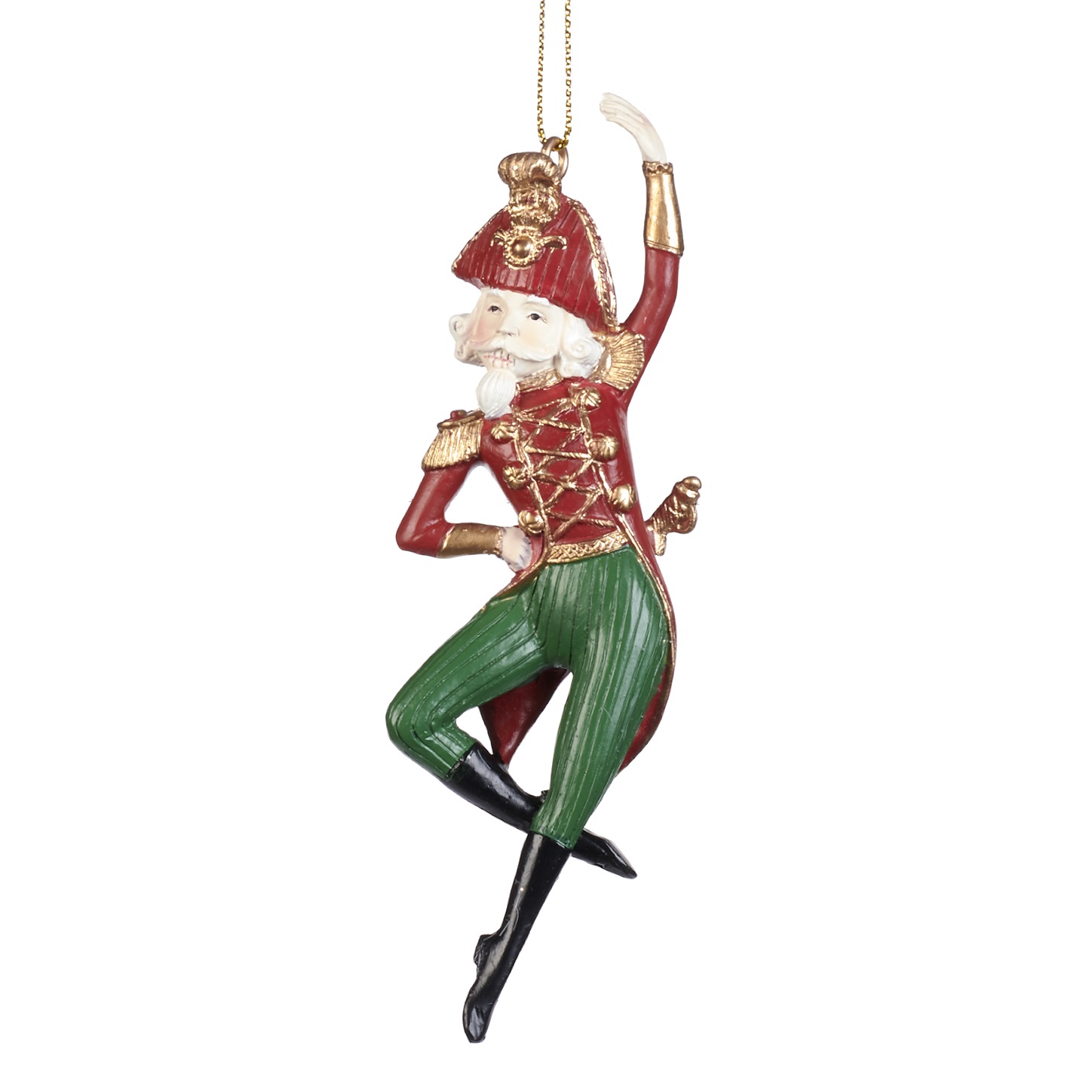 Dancing nutcracker ornament