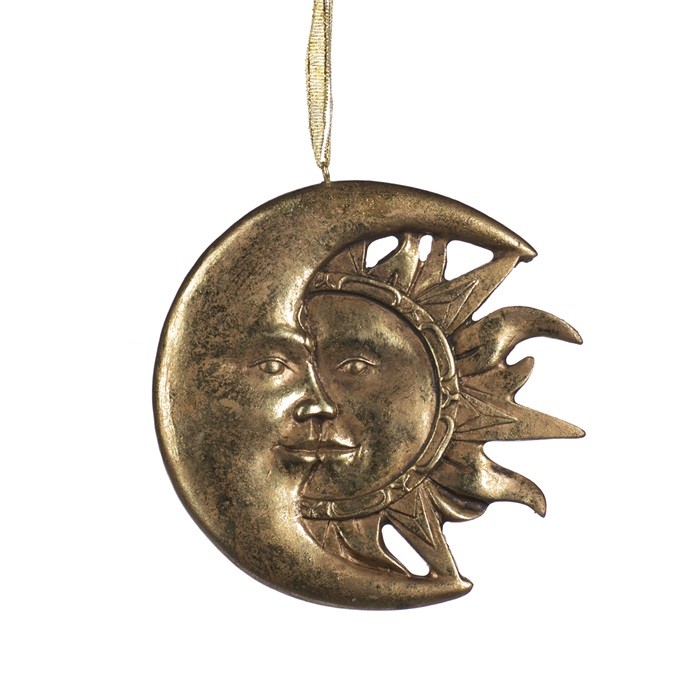 Sun/moon ornament