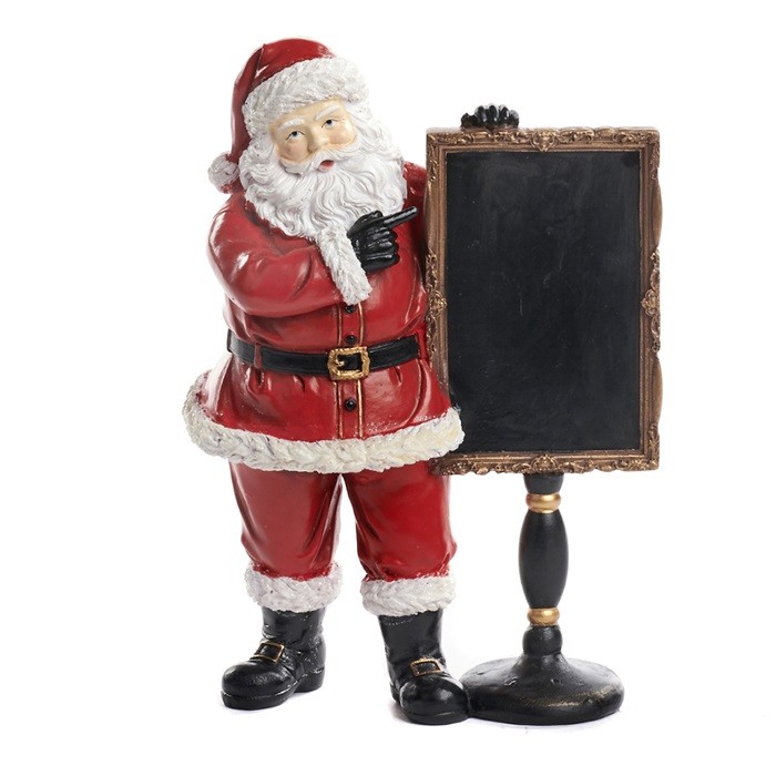 Santa with blackboard TT