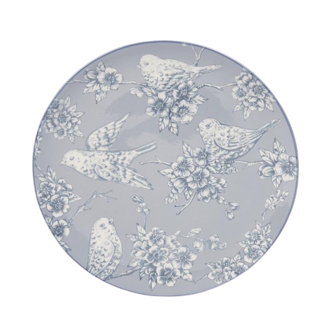 Dolomite delft bird/flower plate TT 