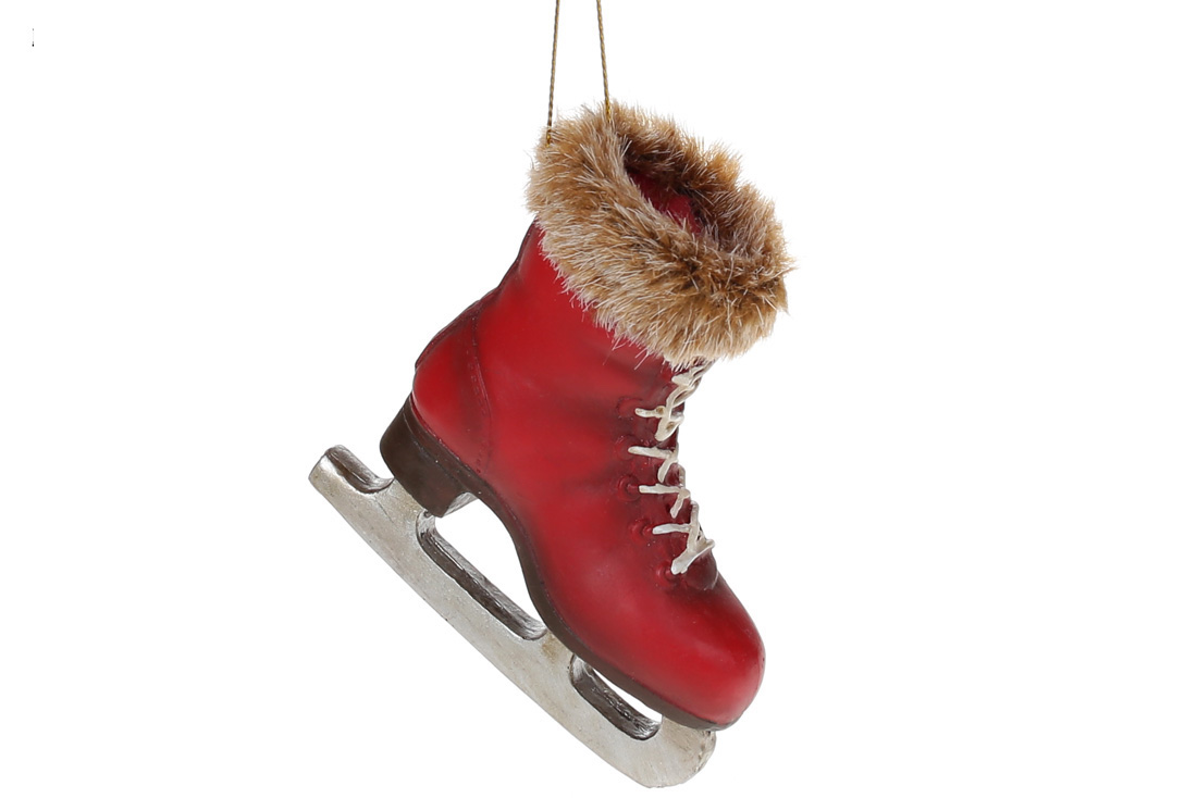 Vintage skate boot ornament