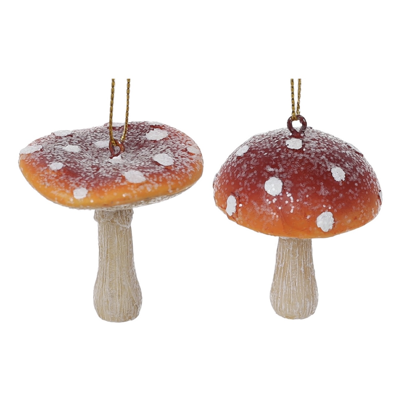 Mushroom Ornament  SET/2