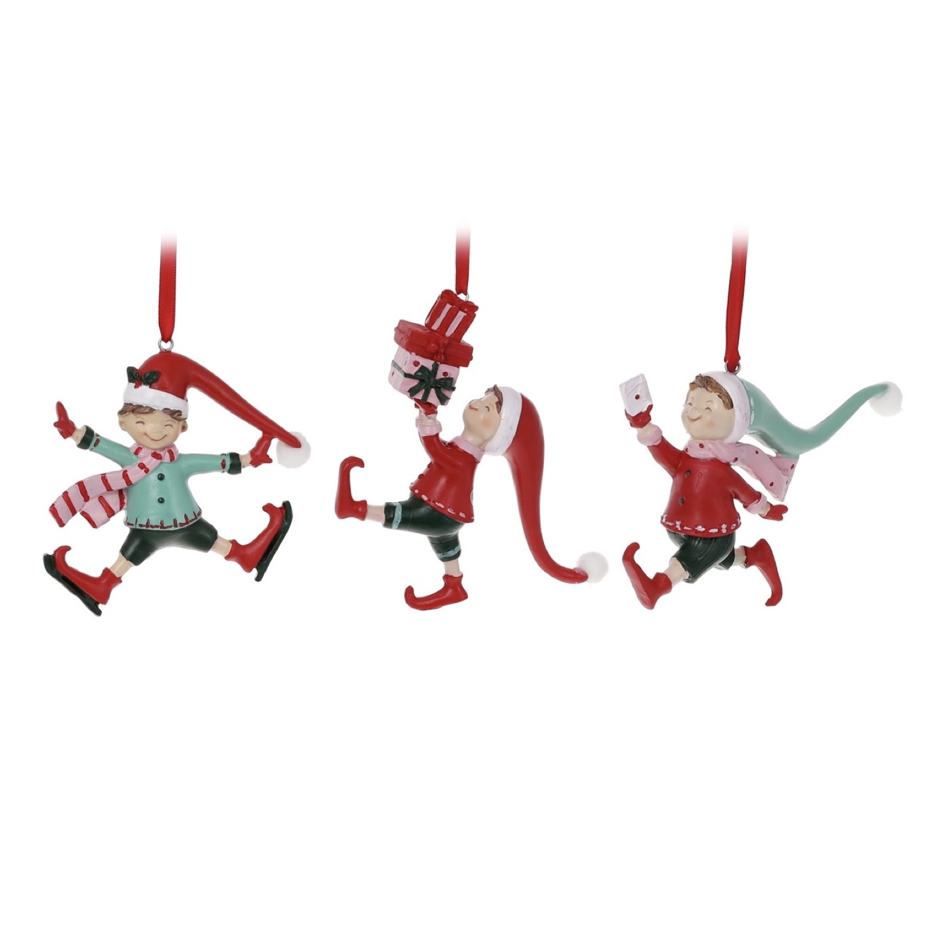 Elf ornament SET/3