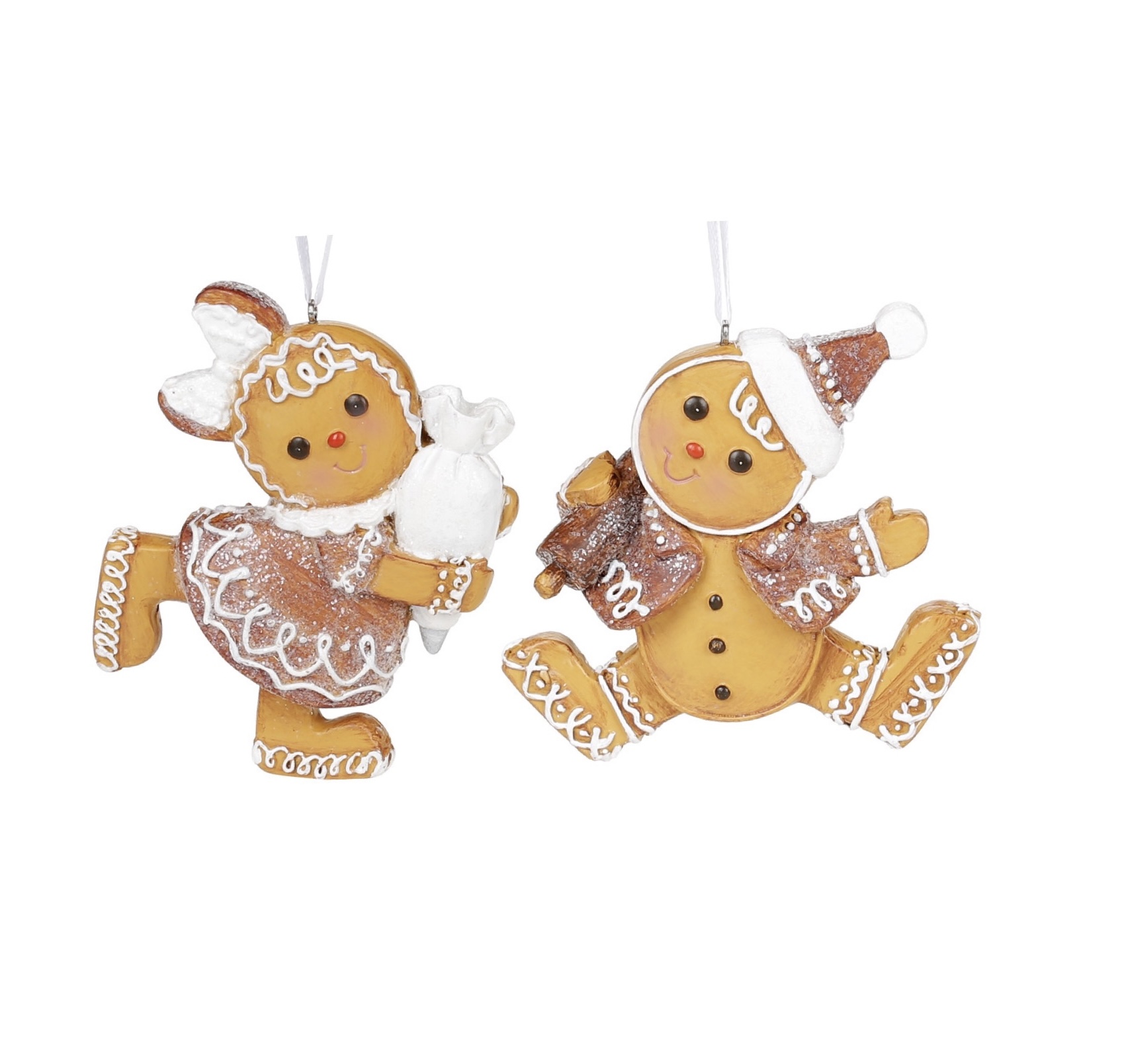 Gingerbread man ornament  SET/2