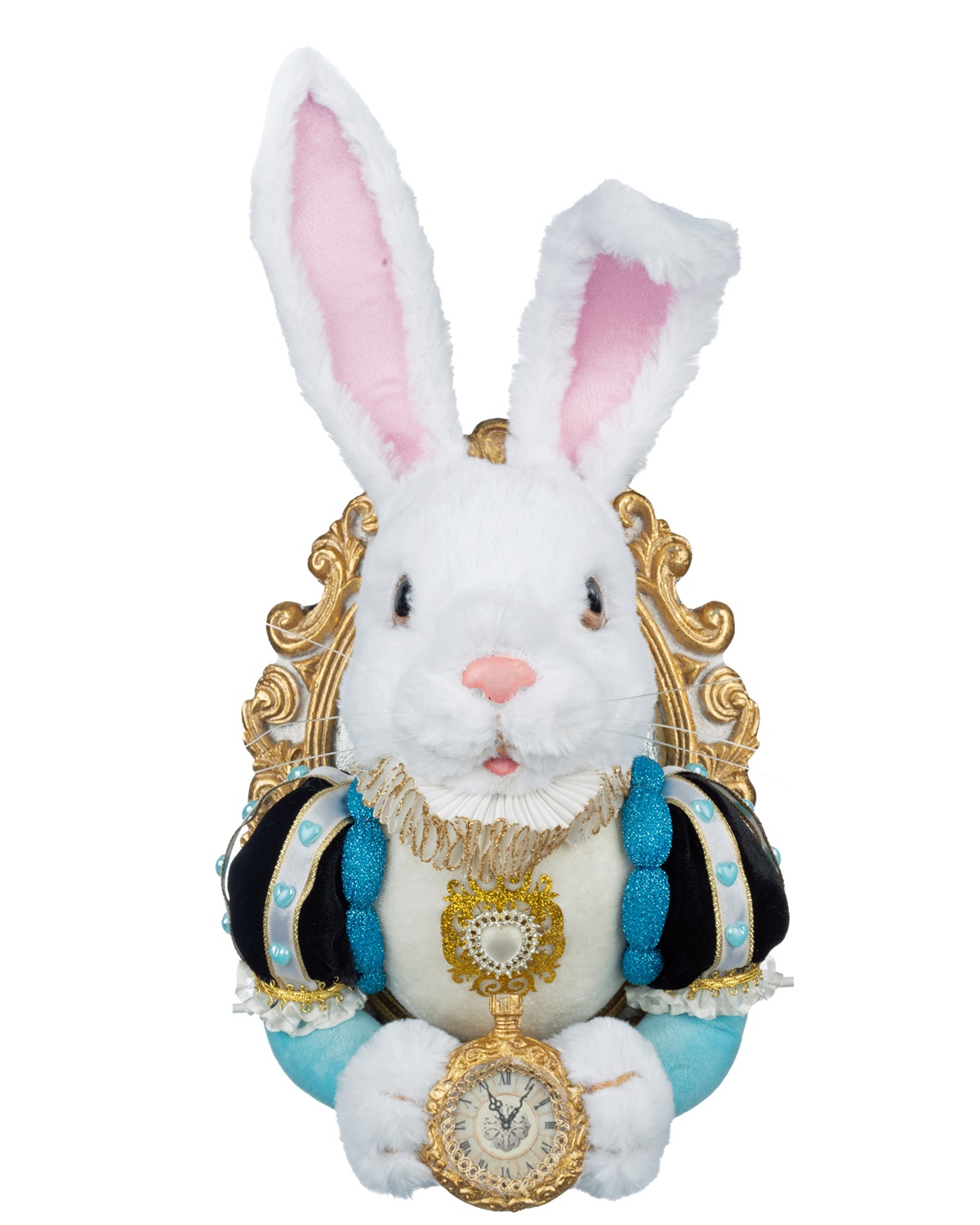 White Rabbit Door Knocker - Pastel