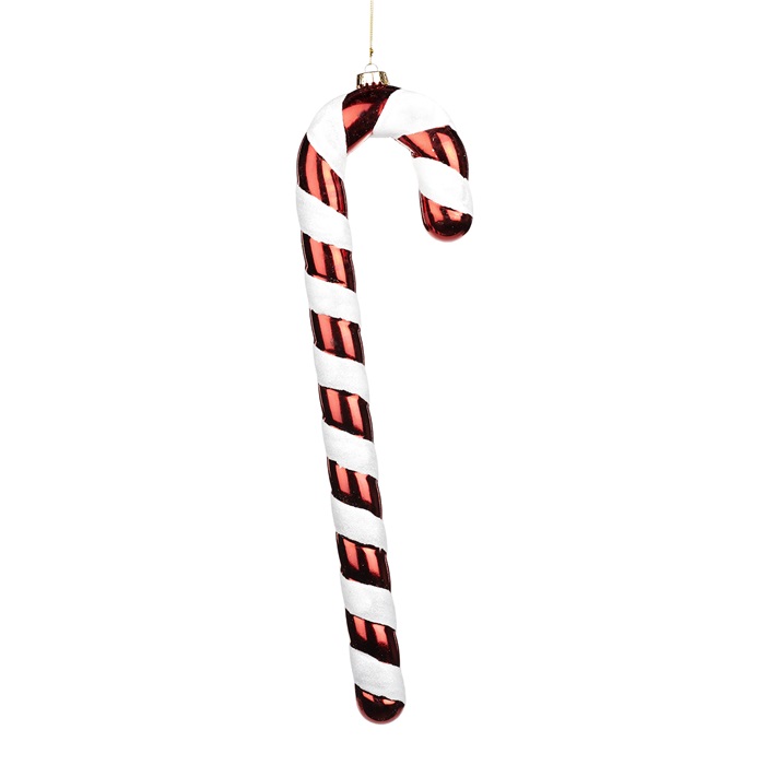 Candy cane ornament 