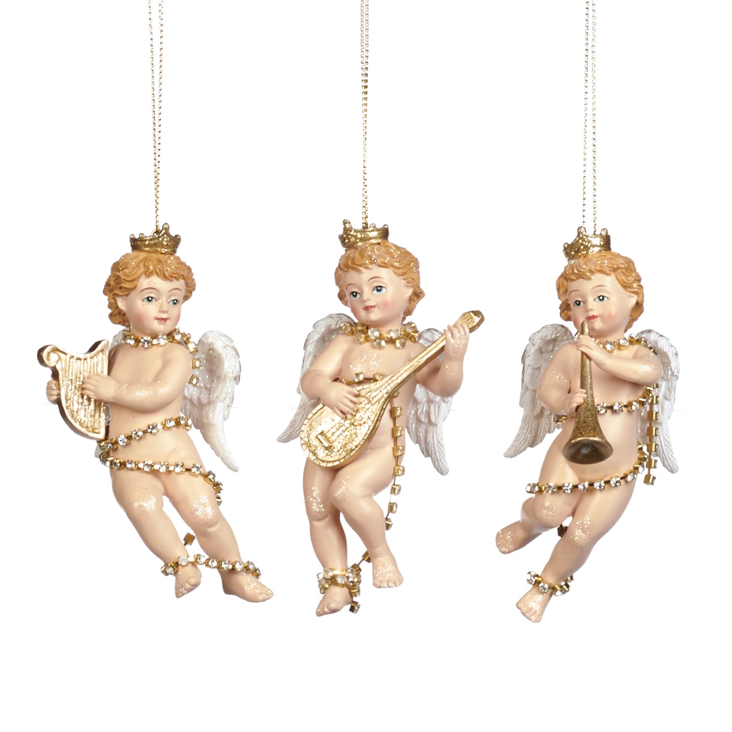 Cherub with instrument ornament ASS/3