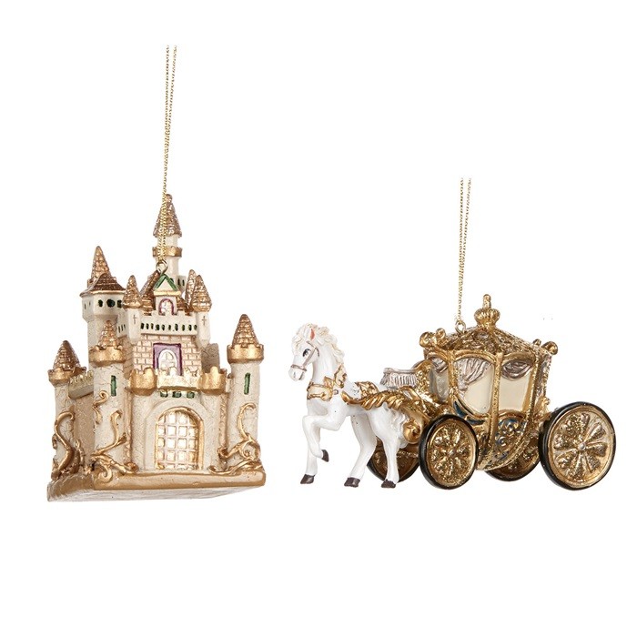 Horse carriage/castle ornament  ASS/2