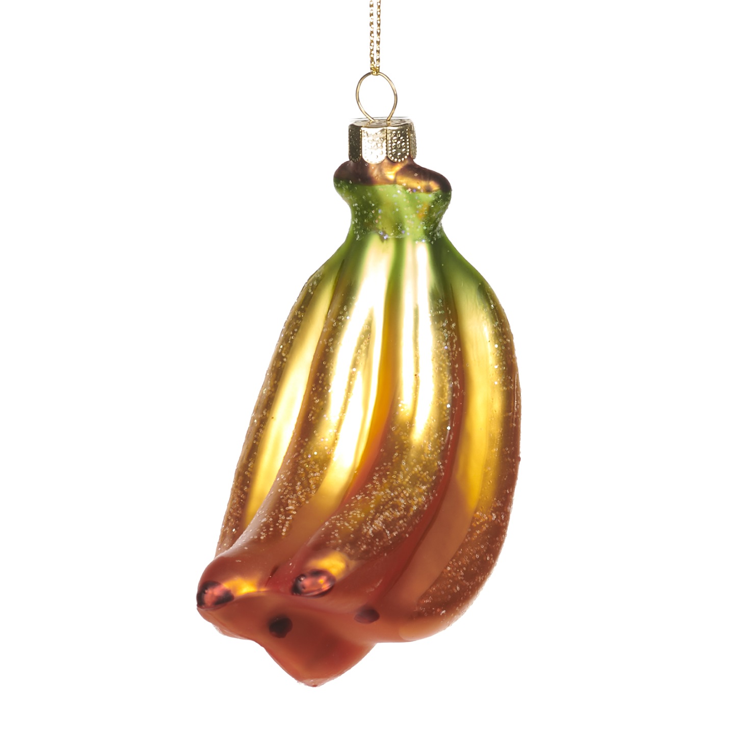 Glass bananas ornament